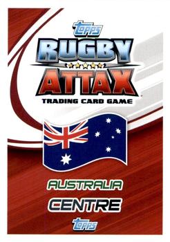 2015 Topps Rugby Attax #21 Christian Leali'ifano Back